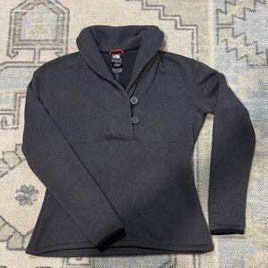 The North Face Dark Gray Cowl Neck Sweater